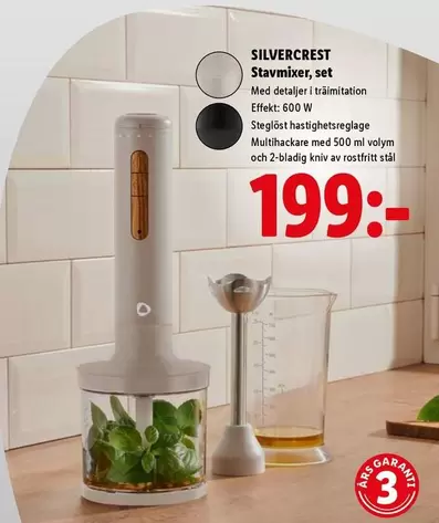 silvercrest - Stavmixer, set