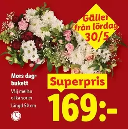 Mors dag-bukett