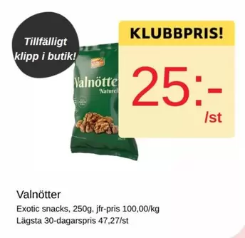 Valnötter