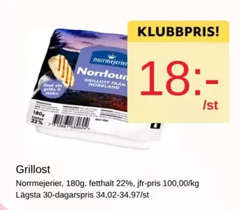 norrmejerier - Grillost