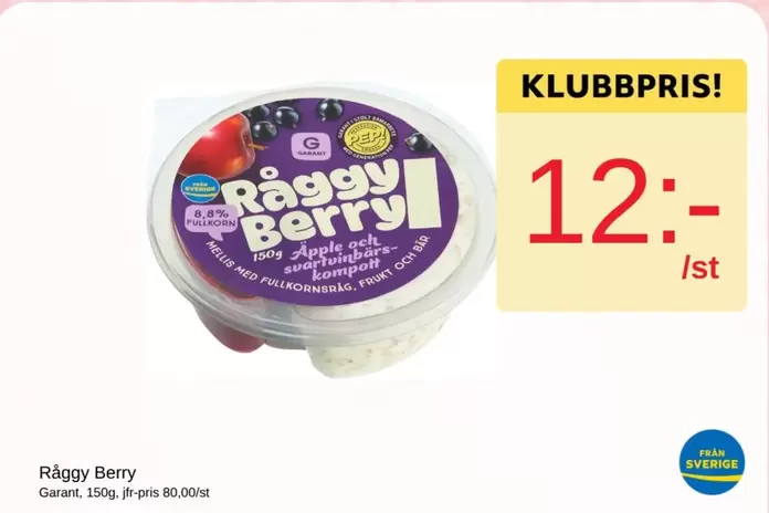 Garant - Rägggy Berry