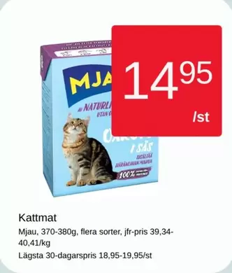mjau - Kattmat