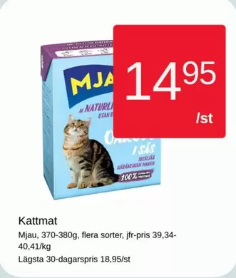 mjau - Kattmat