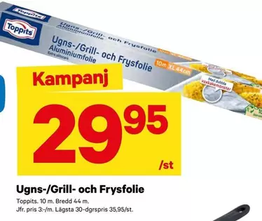 Toppits - Ugns-/Grill- och Frysfolie