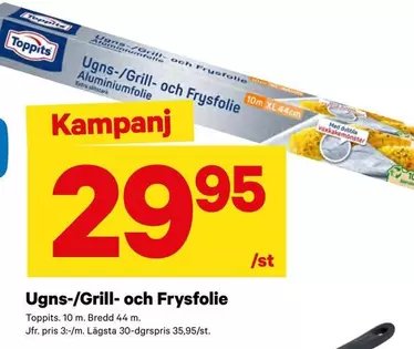 Toppits - Ugns-/Grill- och Frysfolie
