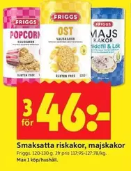 friggs - riskakor, majskakor