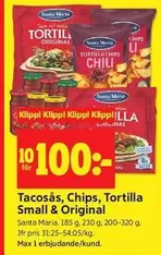 Santa Maria - Tacosås, Chips, Tortilla