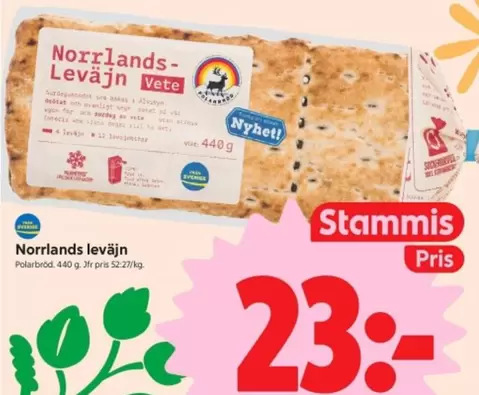 Polarbröd - Norrlands levajn Vete