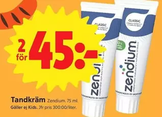 zendium - Tandkräm