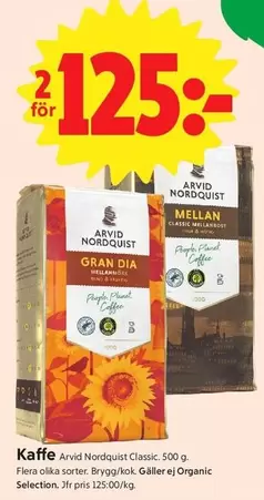 Arvid Nordquist - Kaffe