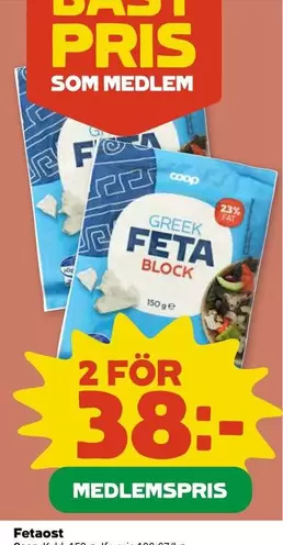 Coop - Fetaost