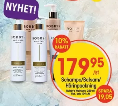 Schampo/Balsam/Hårinpackning