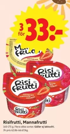 Risifrutti - , Mannagröt