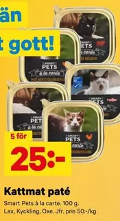 Smart - Kattmat paté