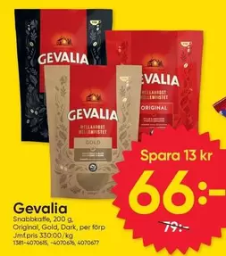 gevalia - Snabkaffe