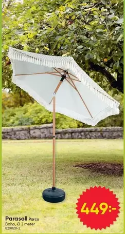 Parasoll Parco, Ø 2 meter 603008-2