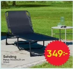 Solsäng Parco 190x59x29 cm 107645