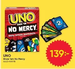 UNO Show 'em No Mercy 4443-HWV18