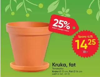 Kruka, fat