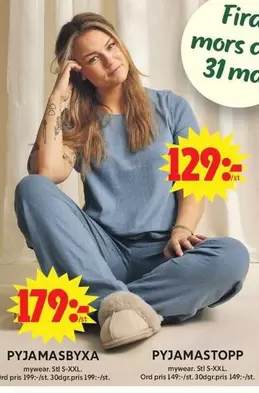 Mywear - PYJAMASBYXA / PYJAMASTOPP