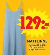 Mywear - NATTLINNE