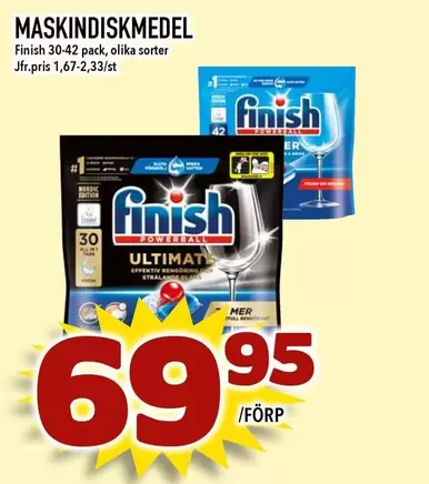 Finish - MASKINDISKMEDEL