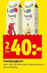 valio - Vaniljyoghurt
