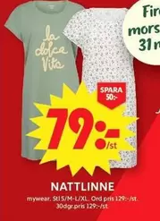 Mywear - NATTLINNE