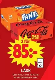 coca-cola - LÄSK