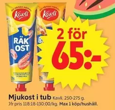 kavli - Mjukost i tub