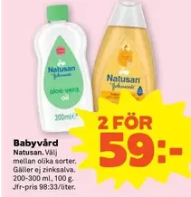 Natusan - Babyvård