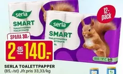 Serla - TOALETTPAPPER
