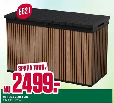 DYNA BOX VENETIAN 662 liter