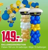BALLONGDEKORATION