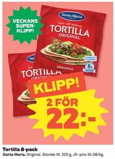 Santa Maria - Tortilla Original
