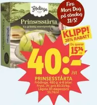 Frödinge - Prinsesstårta