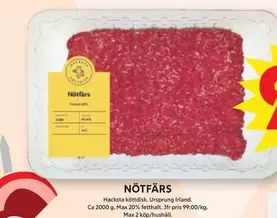 Nötfärs