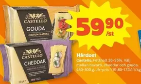 Castello - Hårdost