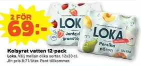 Loka - Kolsyrat vatten 12-pack