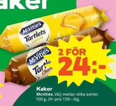 McVities - Tartlets