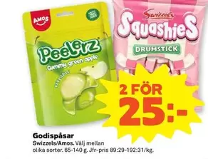 Apple - Peelerz Gummy green apple, Squashies Drumstick