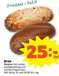 Bonjour - Bröd