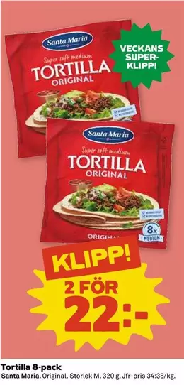 Santa Maria - Tortilla Original