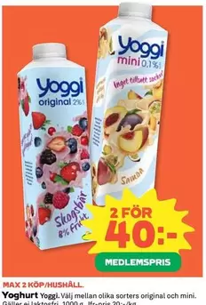 yoggi - Yoghurt
