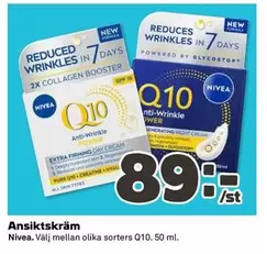 Nivea - Ansiktskräm Q10