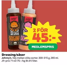 Johnny's -  BBQ Sauce
