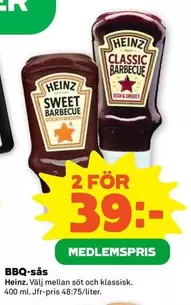 Heinz - BBQ-sås