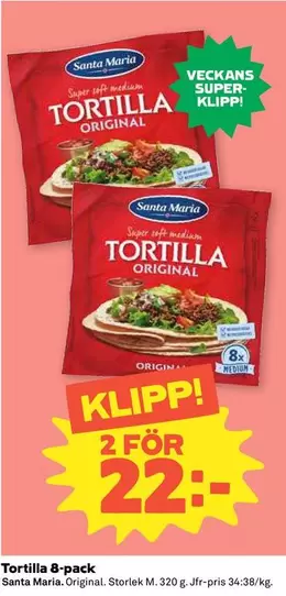 Santa Maria - Tortilla Original