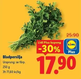 Bladpersilja