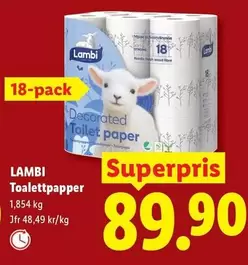 Lambi - Decorated Toilet paper